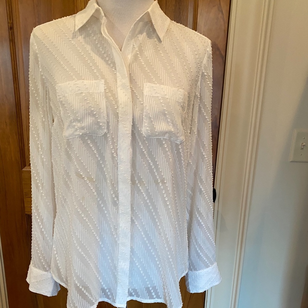 Ann Taylor, size 4, white